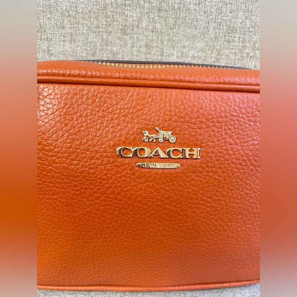 NWT!COACH MINI JAMIE CAMERA BAG(COACH CQ875)IM/SUNSET fast shipping - Picture 4 of 10